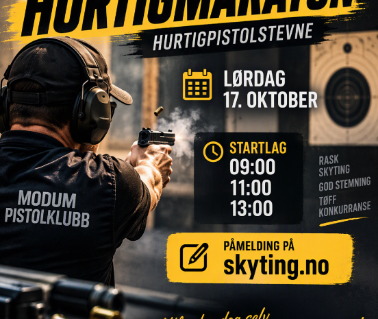 Hurtigmaraton stevner 17.10.2026